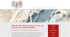 Desktop Screenshot of bellahendriks.nl