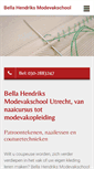 Mobile Screenshot of bellahendriks.nl